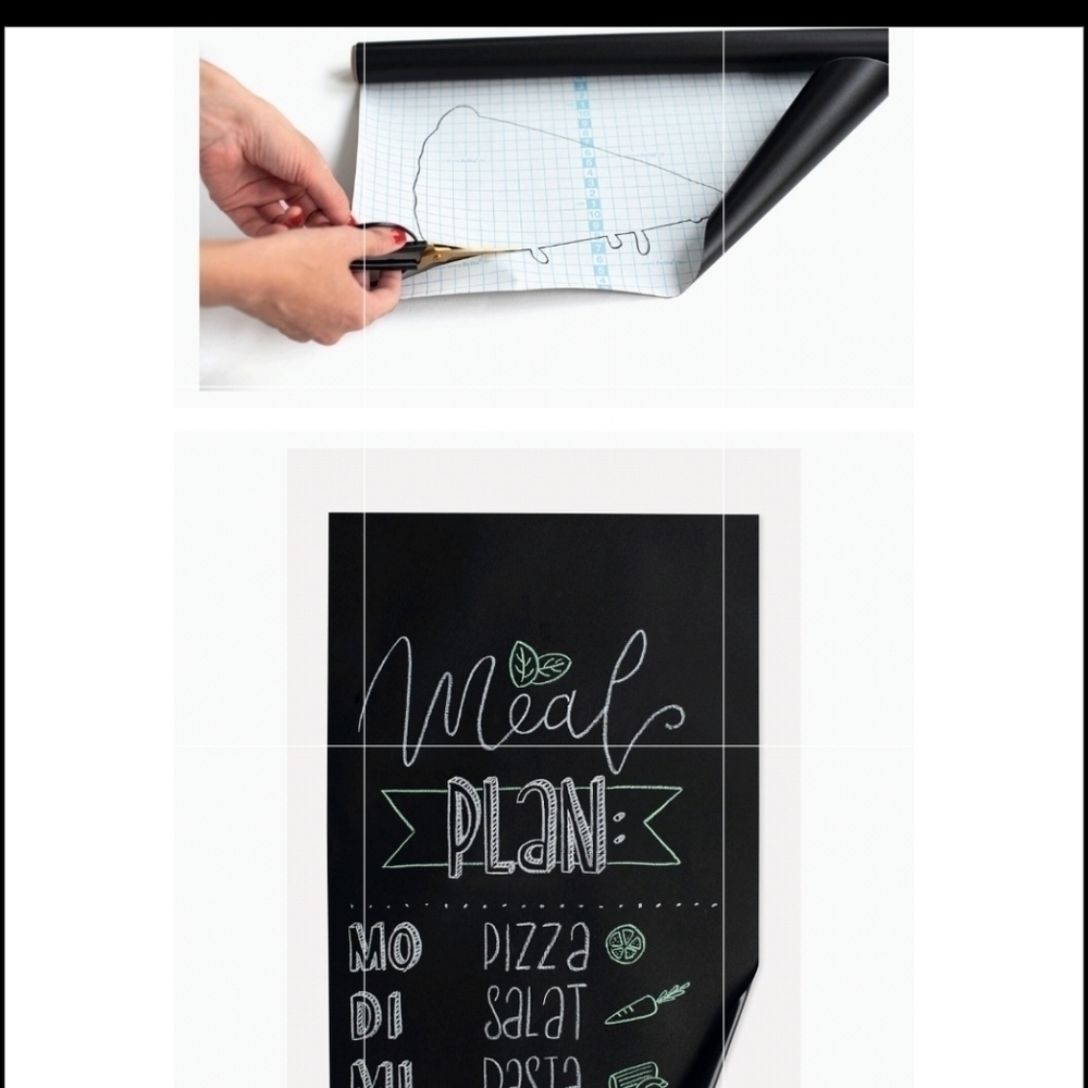 BLACKBOARD foil with 10chalks Transform any surface into a blackboard 45… - Picture 10 of 11